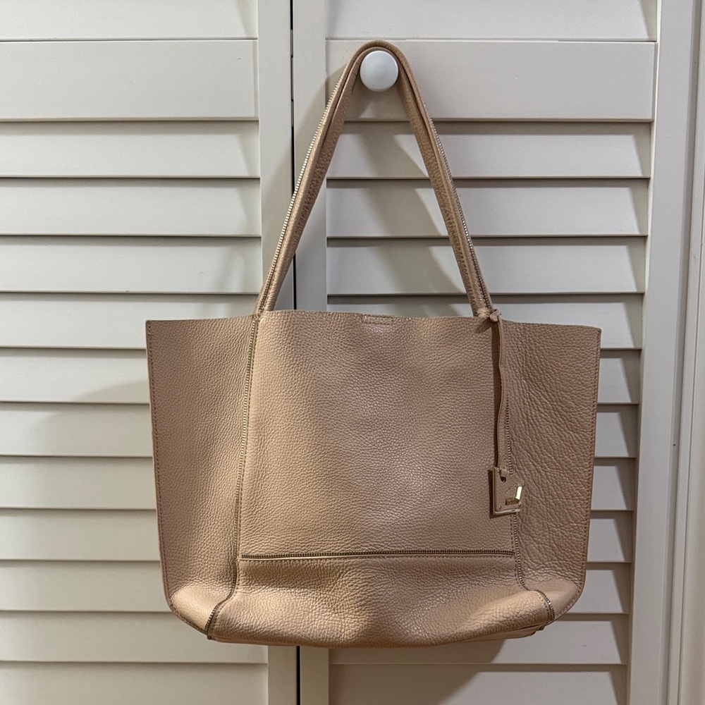 Botkier Beige Leather Tote Bag